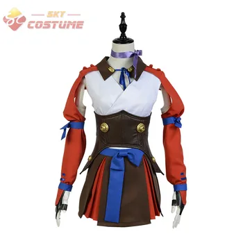 

Kabaneri of the Iron Fortress Koutetsujou no Kabaneri Mumei Battle Suit Dress Halloween Cosplay Costume Full Set
