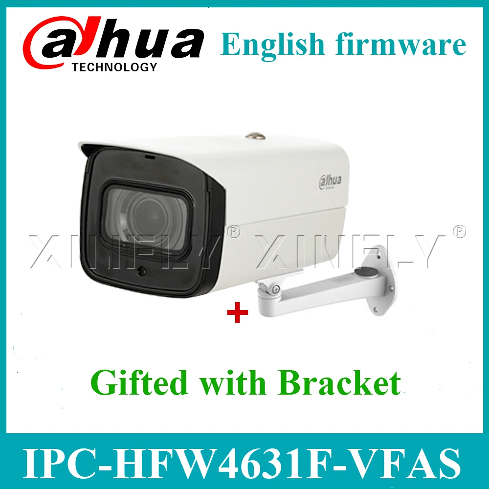 Dahua 6MP IPC-HFW4631F-VFAS IP-сети камера sd-карта слот VF Моторизованный объектив обновления