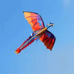 Привлекательный 3D дракон кайт открытый Летающий активная игра весело Забавный гаджет Необычные интересные игрушки для детей день