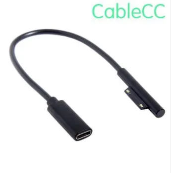 

DC 15V Type-C USB-C Female to Surface Pro3 Pro4 Pro5 Pro6 Book Pro Charge Cable