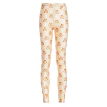 Сексуальные женские брюки с цифровой печатью с рисунком головы Гарфилда женские леггинсы с 7 больших размеров одежда оптом