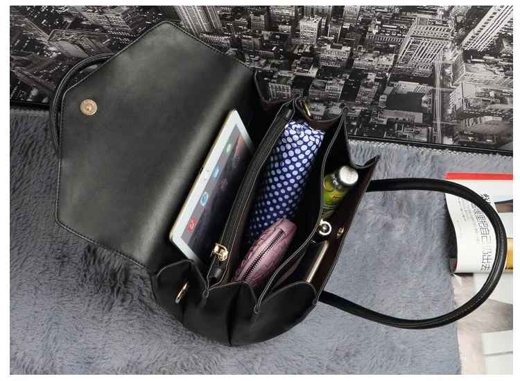 Luxury Women Handbags Designer PU Leather Crossbody Bag Fashion Female Messenger Bags Shoulder Bag Ladies Big Totes (4)