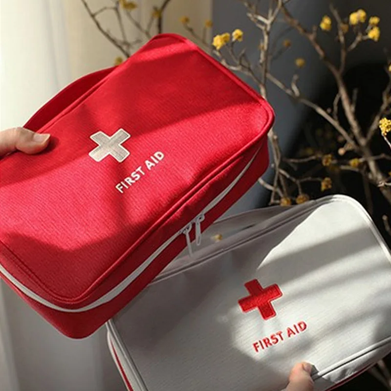 Outdoor First Aid Kit Container Travel Portable Medicine Package