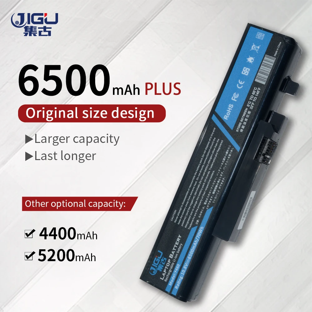 Сменный аккумулятор JIGU для ноутбука LENOVO L09N6D16 L09S6D16 L10L6Y01 L10N6Y01 L10S6Y01 IdeaPad Y460 Y560 B560