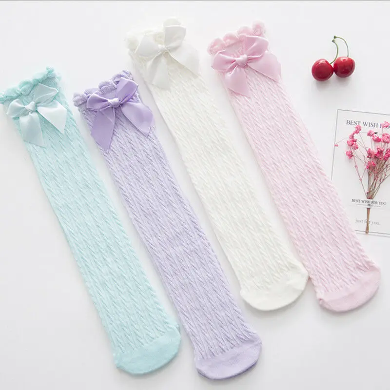 Детские носки для девочек, гольфы, детские гольфы, носки ярких цветов для девочек, детские вертикальные носки 28 см, 38 см