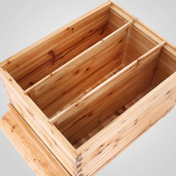 

Hive Lid High Quality Beekeeping Wooden House 20x16x10 inch Frames Honey Beehive