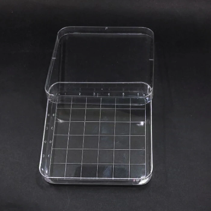 10 шт. квадратная пластиковая чаша Петри с чехлом 10*10 см|plastic petri dish|petri dishpetri dish plastic |