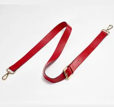 IMIDO, 130 см, натуральная кожа, длинный ремень для сумки, для женщин, сменные ремешки, ремень через плечо, аксессуары, части, коричневый, STP027 - Цвет: Red