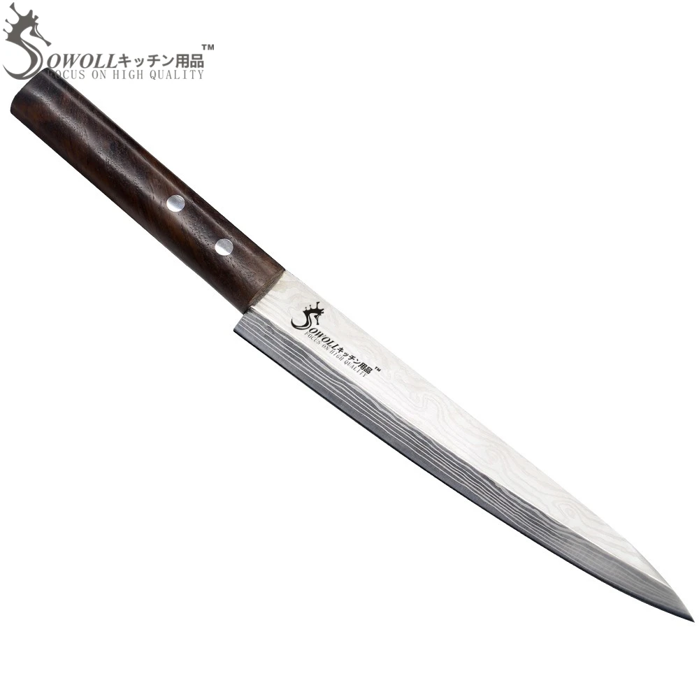 8 Inch Sashimi Knife Sowell Brand 5cr15 Stainless Steel Blade With