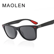 MAOLEN Brand Design Classic Polarized Sunglasses Men Women Driving TR90 Frame Sun Glasses Male Goggles UV400 Gafas De Sol aofly brand design classic polarized sunglasses men driving tr90 frame sunglasses goggles uv400 gafas oculos de sol af8091