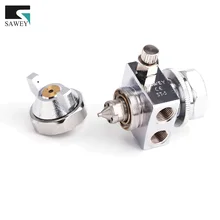 SAWEY бренд ST-5 Мини Авто автоматический воздушный пистолет-распылитель для краски для литья под давлением, сопла 0,3/0,5/1,0/1,3/1,5/2,0/2,5 мм