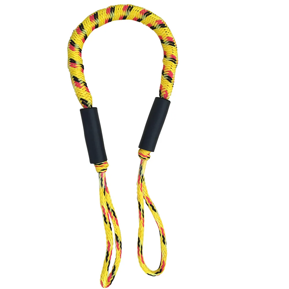 Nylon Stretching Bungee Dock Line Leash Elastic Boat Anchoring Outdoor Ties Random Color Shock Absorb Mooring Rope Accessories