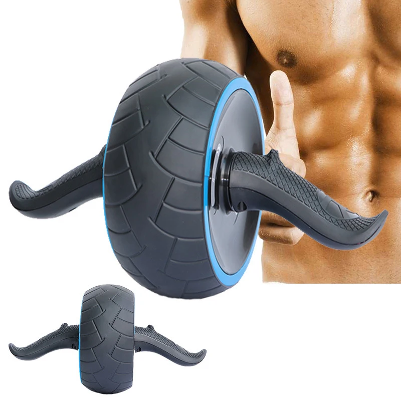 2019 Тренировка мышц без шума колесо домашнее оборудование для тренажерного зала круглый ролик для тренировки мышц живота для основного