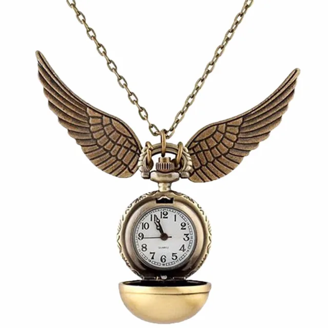 Hot Sell Drop Shipping Elegant Golden Snitch Quartz Fob Pocket Watch With Sweate Hot Sell Drop Shipping Elegant Golden Snitch Quartz Fob Pocket Watch With Sweate