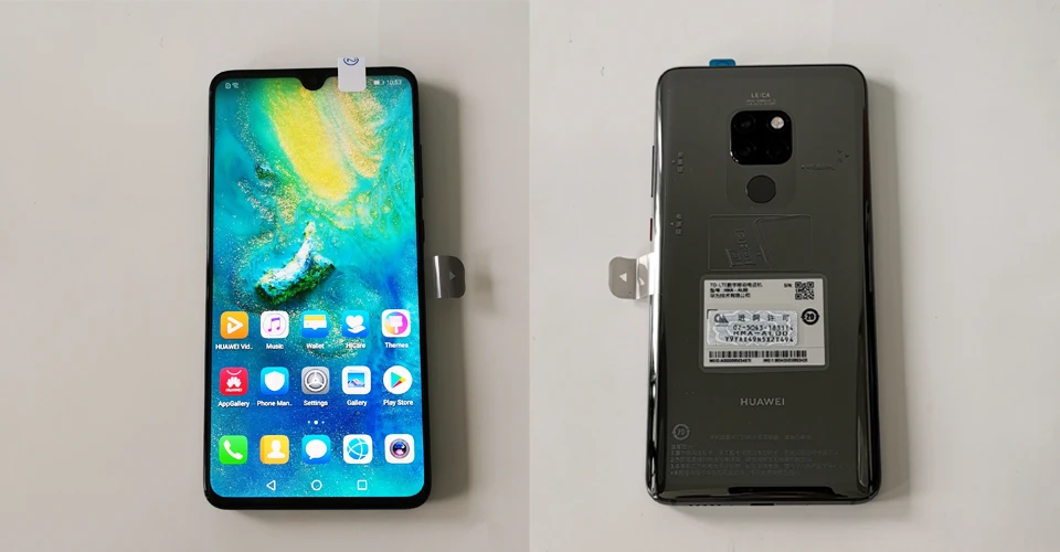 DHL Быстрая HuaWei mate 20 4G LTE мобильный телефон Kirin 980 Android 9,0 6,5" 2240x1080 6 ГБ ОЗУ 128 Гб ПЗУ МП NFC Leica