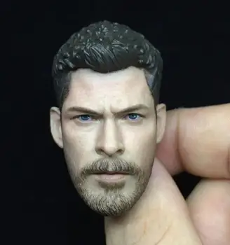 

1/6 Scale Thor Head Sculpt Avengers 3 : Thor Ragnarok For 12 inches Action Figure Collection
