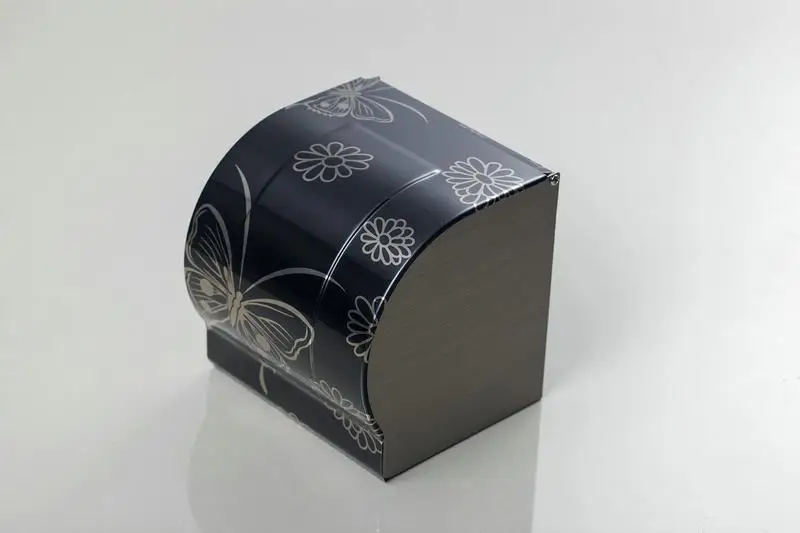 

e-pack Shivers Butterfly Style 304 Stainless Steel Toilet Paper Holder Bathroom Accessories CZJ5103/7 Wall Mount Tissue Box