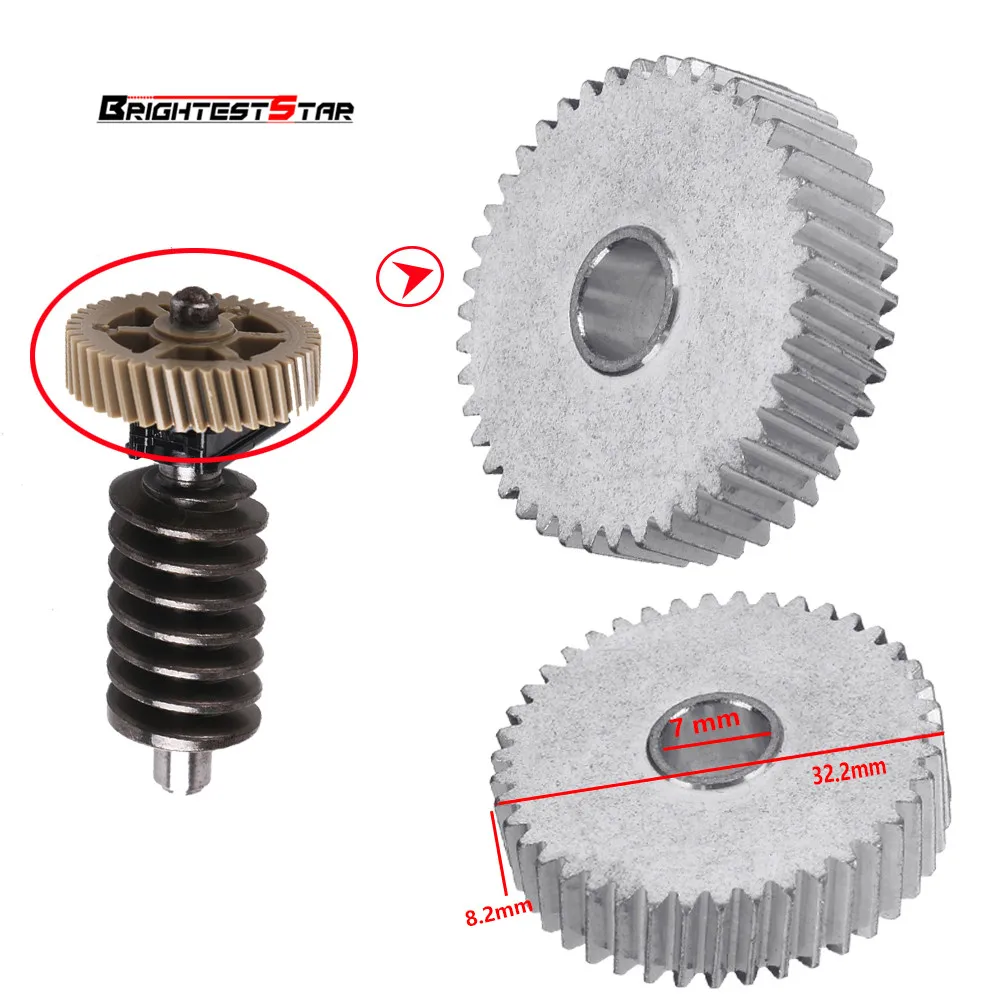 

Car Seat Height Adjust Motor Wheel Gear Left Metal Teeth For VW Touareg 2008 2009 2010 For Audi A4 B6 B7 A6 C6 Q7 7L0959111