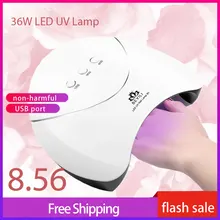 Лампа для ногтей 36 Вт Светодиодный УФ-лампа солнечная батарея с B1 ногтей Сушилка для ногтей и гель для ногтей машина для отверждения ногтей волос лак для ногтей, набор инструментов