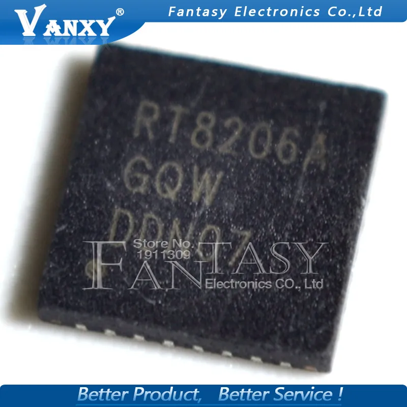 10Pcs RT8206AGQW QFN RT8206A RT8206-in Integrated Circuits from ...