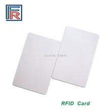 1000 шт. iso15693 я код rfid ПВХ пустую белую карту 13.56 мГц бесконтактных карт для контроля доступа/NFC