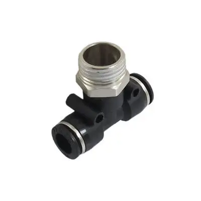 1/2 "Pt Filettatura Maschio 10Mm One Touch Push In T Giunto Rapido Montaggio