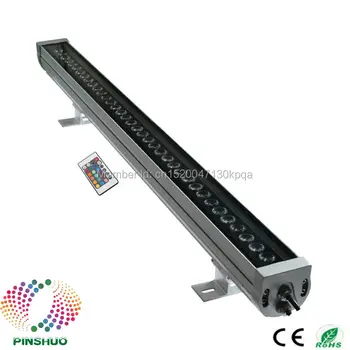 

(8PCS/Lot) Warranty 3 Years 36W RGB LED Wall Washer Remote Color Change Floodlight Flood Light Outdoor Tunnel Bulb CE RoHS