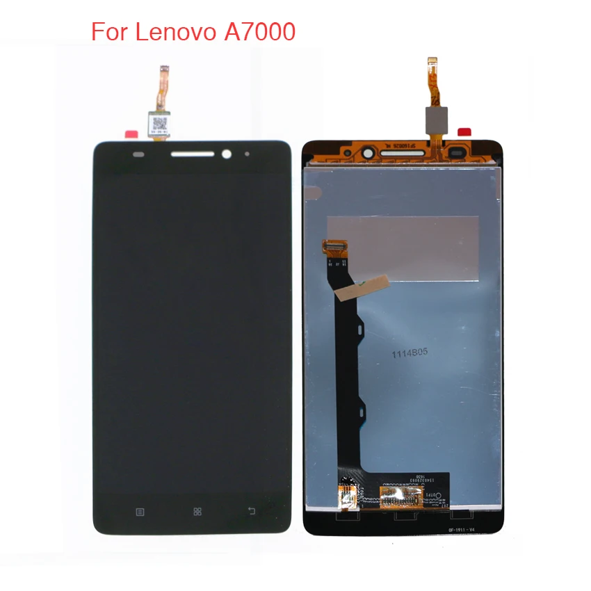 Высокое Качество для Lenovo A7000 ЖК дисплей кодирующий преобразователь сенсорного
