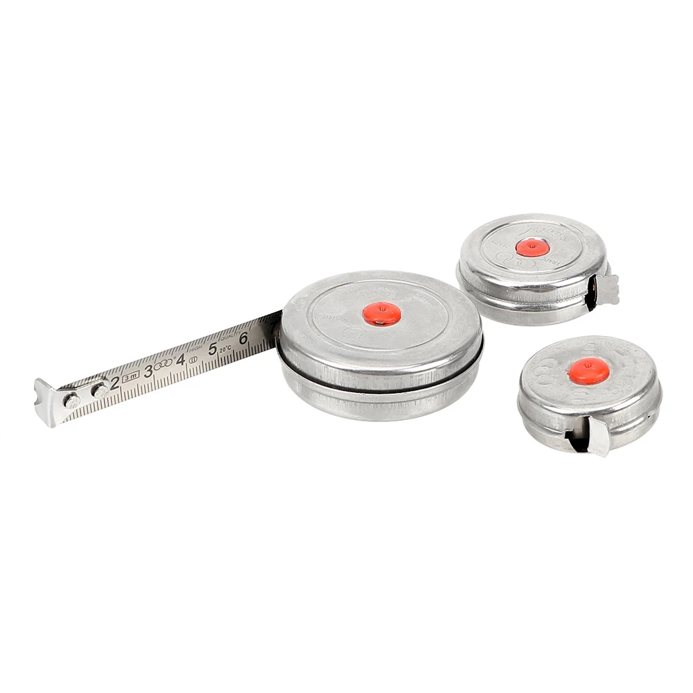 Tape Measure Measuring Tape 1/2/3/4 Mini Retractable Tape Measuring Tool Stainless Steel Woodworking Tape Measure for Home Factory Office Sewing