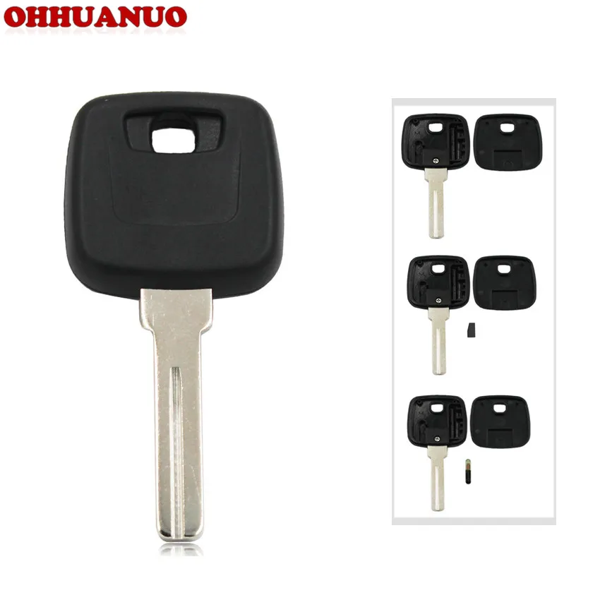 

Transponder ID44 Chip ID48 Chip Ignition Key Uncut Blade Blank Insert for Volvo PCF7935 Chip or Without Chip