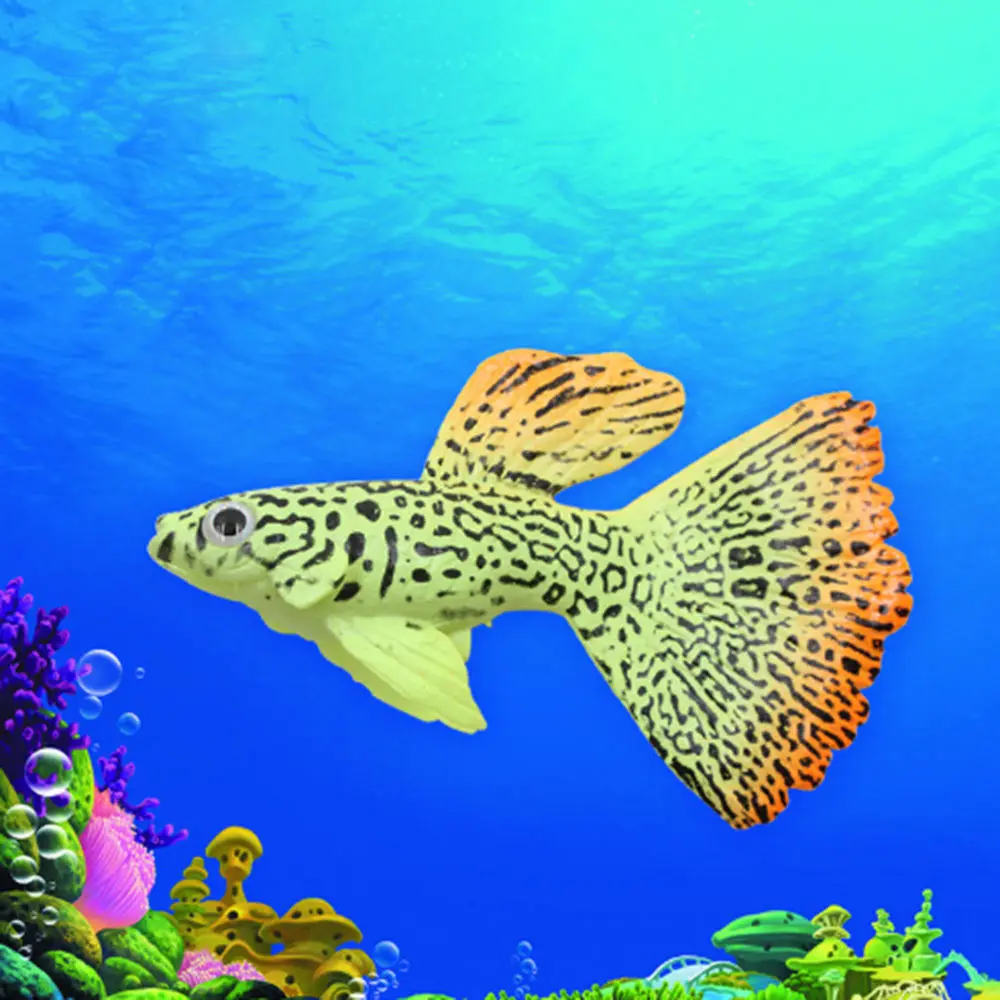 Украшение Золотая рыбка аквариумная Медуза искусственный эффект свечения украшение аквариума