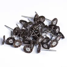 50 шт. Стоматологическая Лаборатория красоты конский волос кисти полировальные колеса для роторного