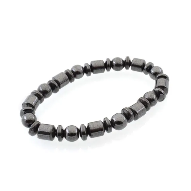 Por Black Stone Magnetic Magnet Energy Balance Bracelet Por Black Stone Magnetic Magnet Energy Balance Bracelet Germanium Health Care Bracelets Bangles
