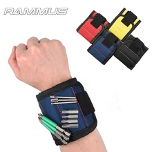 Универсальный инструмент для ремонта автомобиля деревообрабатывающий электрик плотник магнитный браслет оборудование Винты Держатель инструмент сумка