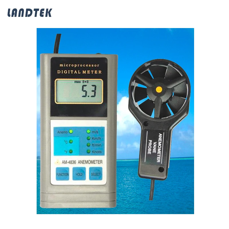 

Handheld Wind Speed Anemometer AM-4836