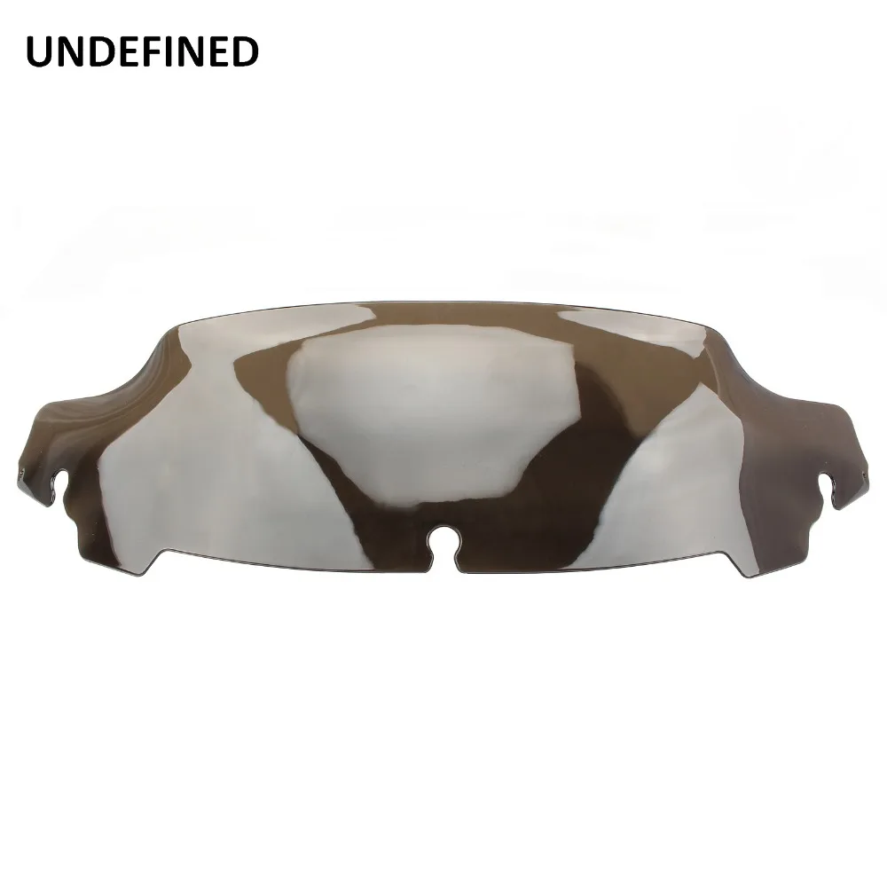 

Smoke 5 Inch Wave Windshield Deflector Motorcycle Windscreen Screen Extender for Harley Touring Street Glide Tri Glide 2014-2018