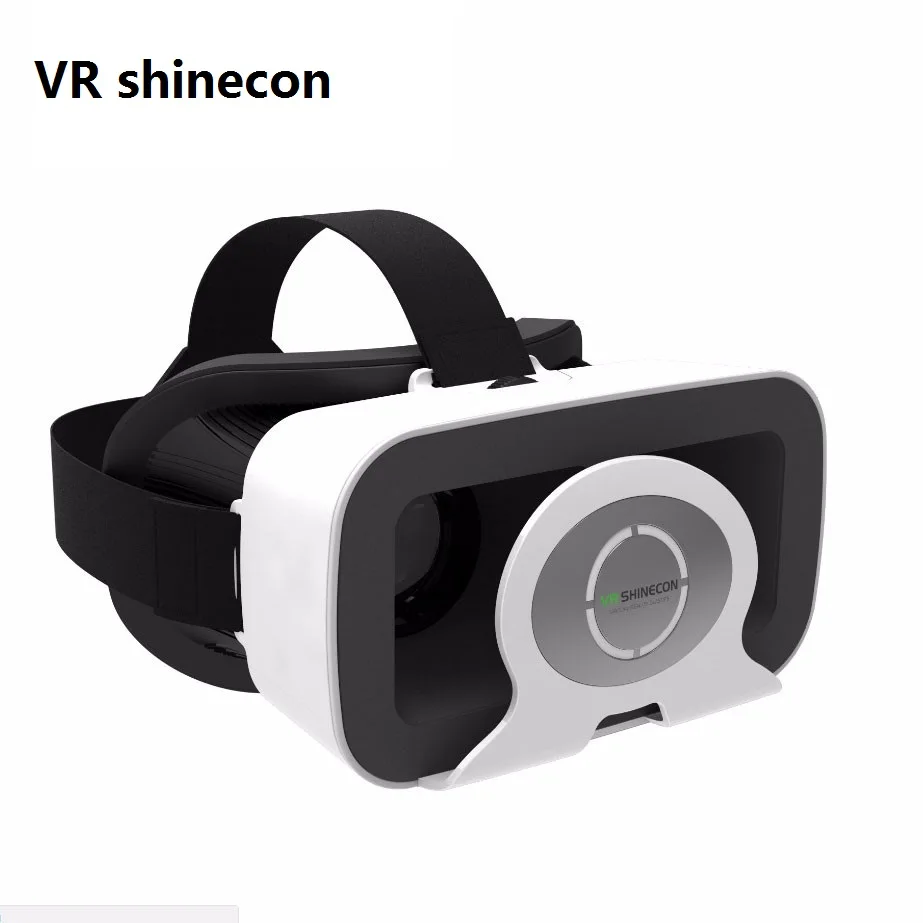 VR shinecon basi 3D Virtual Reality Glasses with Google Cardboard single display for iphone xiaomi 4.0-6.0 inch smartphones | Электроника