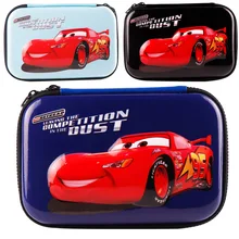 Cartoons pencil bag EVA Creative school supplies car pencil pouch 3D bump pencil case