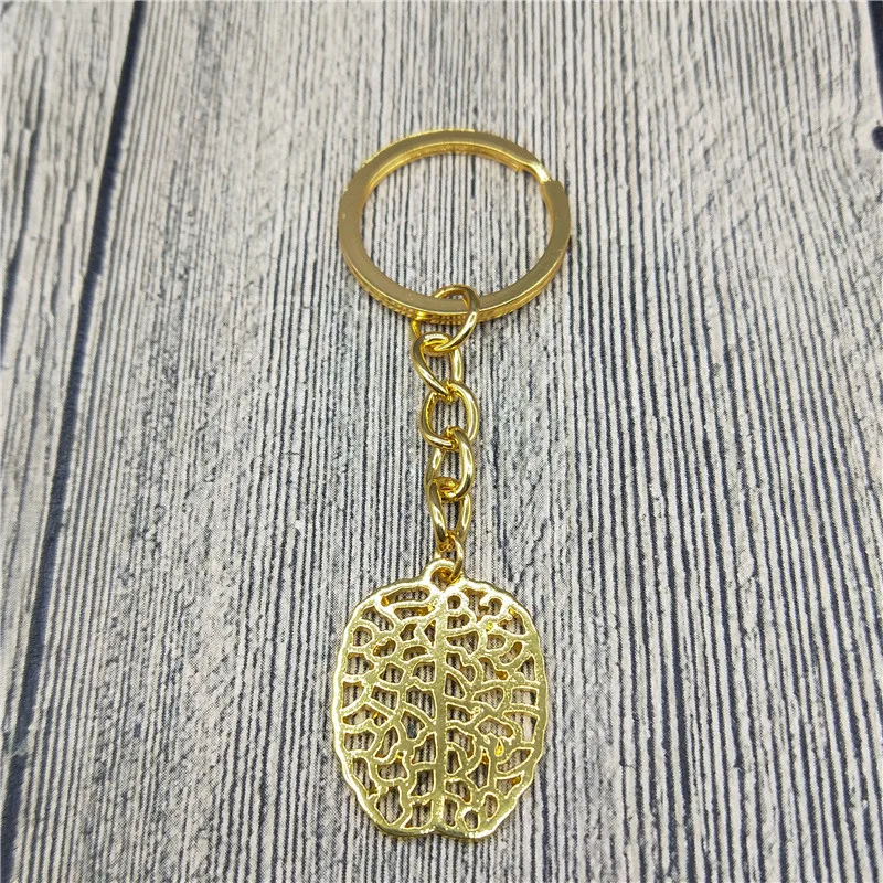 2018 Trendy Brain cell &quotLittle Extra Brain&quot Keychain - psychology gift biology graduation | Украшения и аксессуары