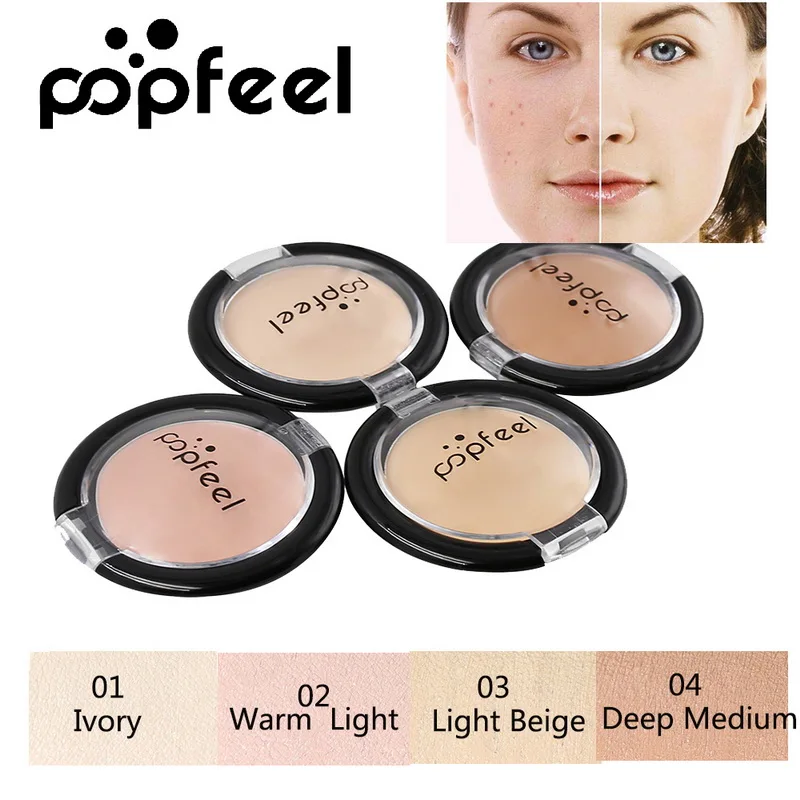 

Popfeel Cream Concealer Palette Makeup Contouring Pigment Camouflage Facial Cosmetics Base Matte Contour Palette Women Cosmetics