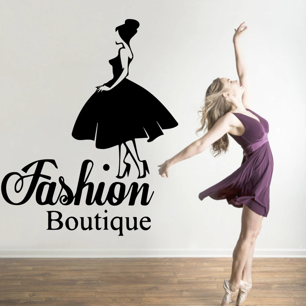 

Carved Fashion boutique Pvc Wall Decals Home Decor For Kids Rooms Diy Home Decoration Wall Decoration Murals