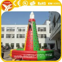 Прочная надувная скалолазальная стена для взрослых