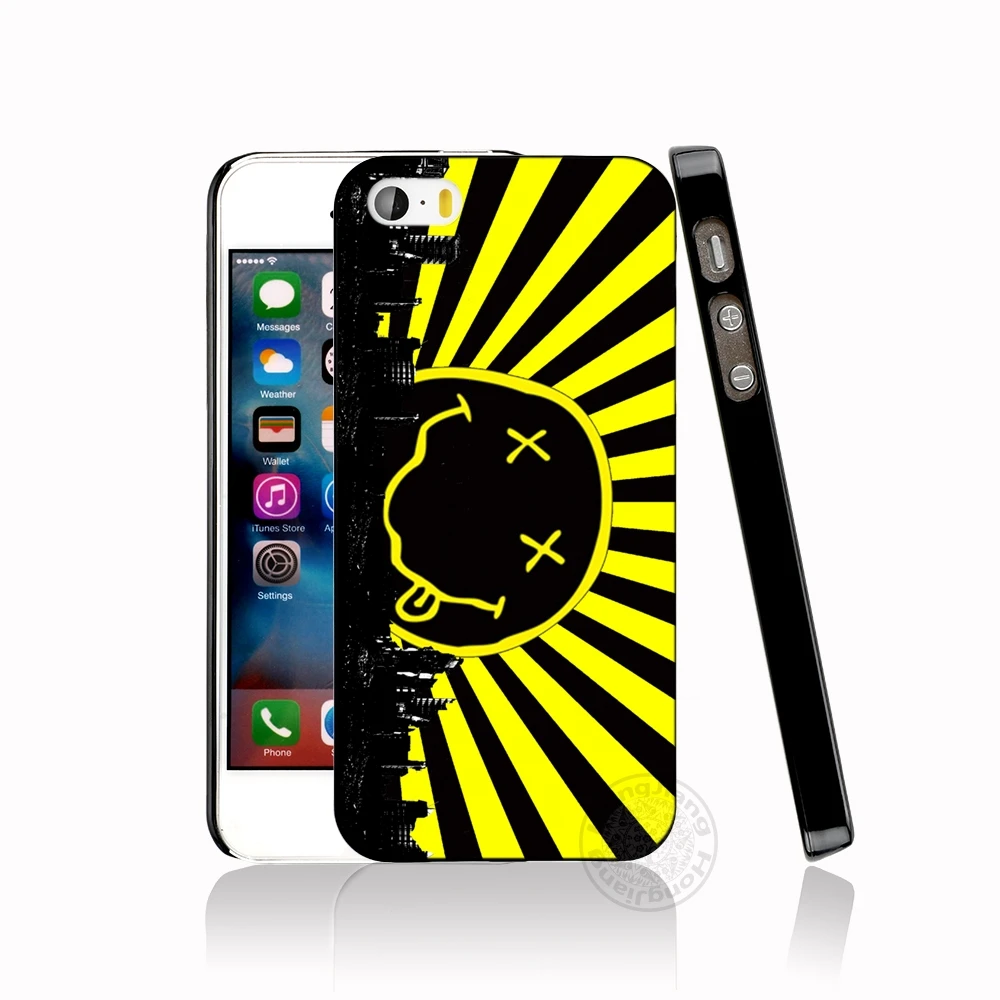 HAMEINUO Nirvana Kurt Cobain чехол для сотового телефона для iphone 6 4 4s 5 5s SE 5c 6 6s 7 8 plus чехол для iphone 7 X