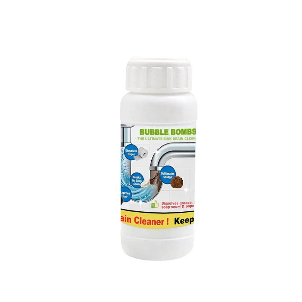 

Unblocking Bubble Net Oxygen Multi-Function Pipeline Clearing Agent Foaming Cleaner Universal Unblocking Artifact