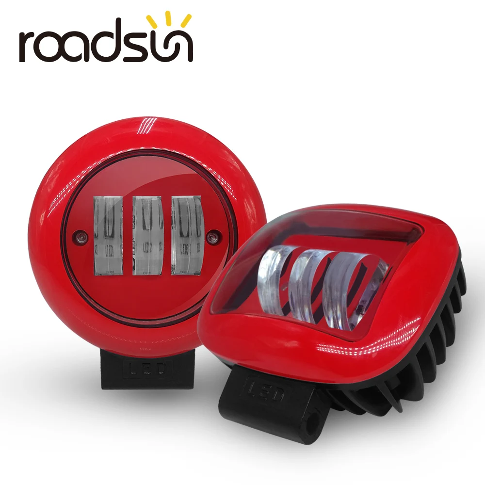 Автомобильный Стайлинг roadsun светодиодный светильник для работы 4x4 внедорожный