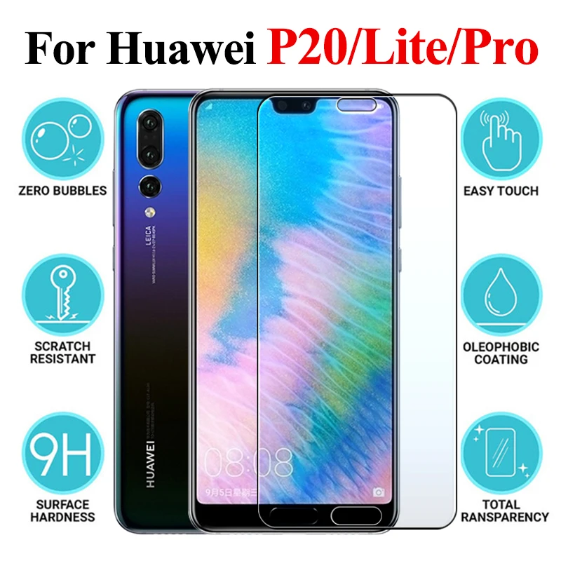 9H Защитное стекло для huawei P20 Lite Pro Защитная пленка для экрана для huawei P 20 светильник 20P P20pro P20lite