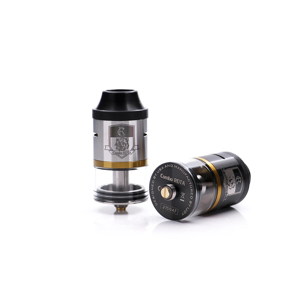 iJoy Combo RDTA RDA RTA Sub Ohm Tank E cigs 6 5ML Capacity Atomizer Side Filling