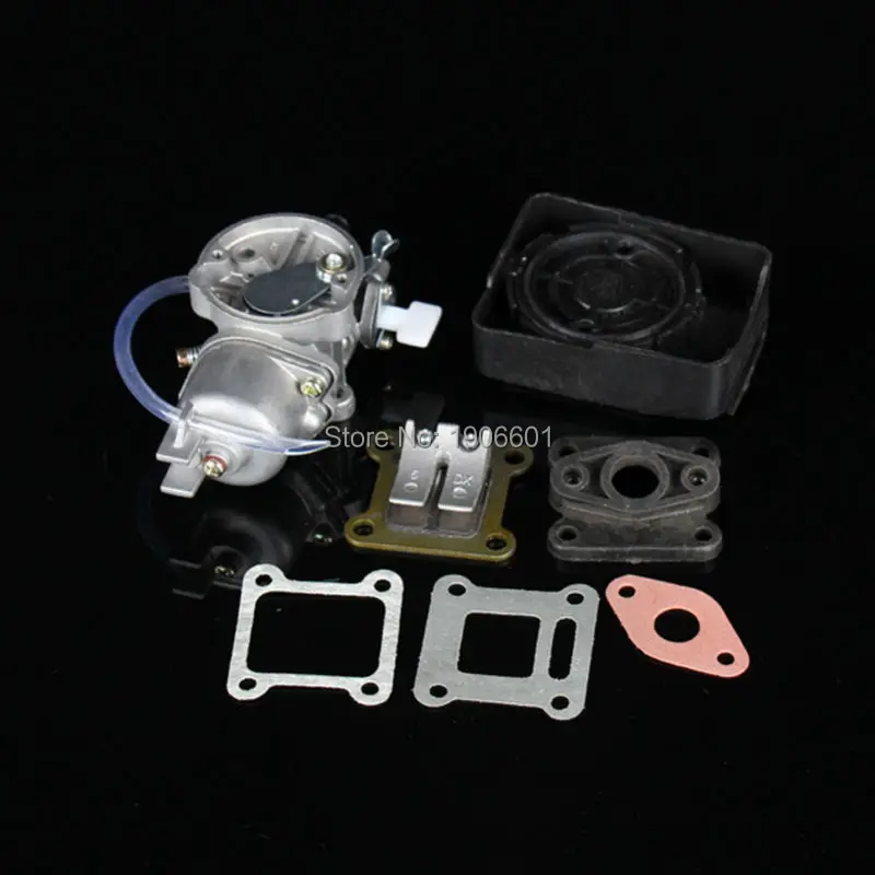 

Mini Moto ATV Quad Dirt Pit Pocket Bike 47cc 49cc Two Stroke Carburetor + Air Filter+Mainfold+Reed Valve parts Free Shipping