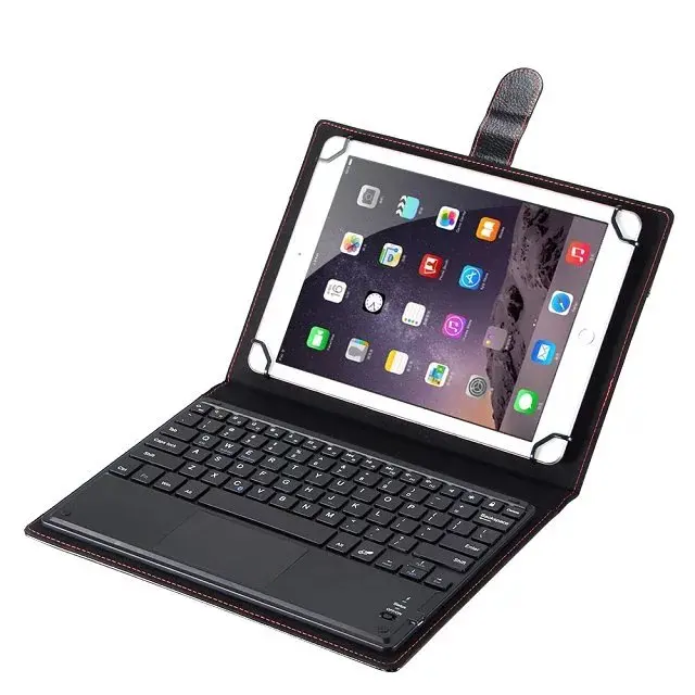 

Case for Amazon Fire HD 10 2017 10 inch Wireless Bluetooth Keyboard Stand PU Leather Tablet Keyboard Cover shell + pen