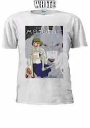 Фигурка Принцесса Мононоке San Moro-No-Kimi футболка жилет для мужчин и женщин унисекс 2510, Повседневная футболка с короткими рукавами 100% хлопок